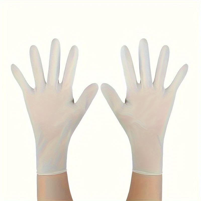 High-Elastic Black Nitrile Disposable Gloves - Protective & Durable