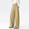 Jialiang Korean Style High Waist Wide Leg Pants – Women's Spring 2026 Collection