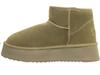 Women' Leather Ankle Boots - Solo Soprani Couture - Scw421P05/06 Hugh Platform Green 39