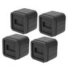 4Set Furniture Anti Vibration Pads Rubber Non Slip Foot Pads Bed Risers for Sofa Washing Machine Electrical Appliances