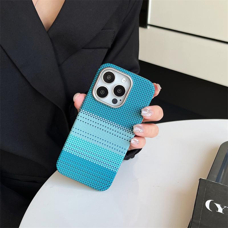 

Для Magsafe Magnetic Carbon Fiber Case для iPhone 16 15 14 13 Pro Max Case Тонкий арамидный чехол для iPhone 16 15 14 Pro Hard