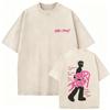 T-shirt Vintage Lavata Rapper Bad Bunny The Most Wanted Tour Debi Tirar Mas Fotos DTMF T-shirt Uomo Moda Hip Hop T-shirt
