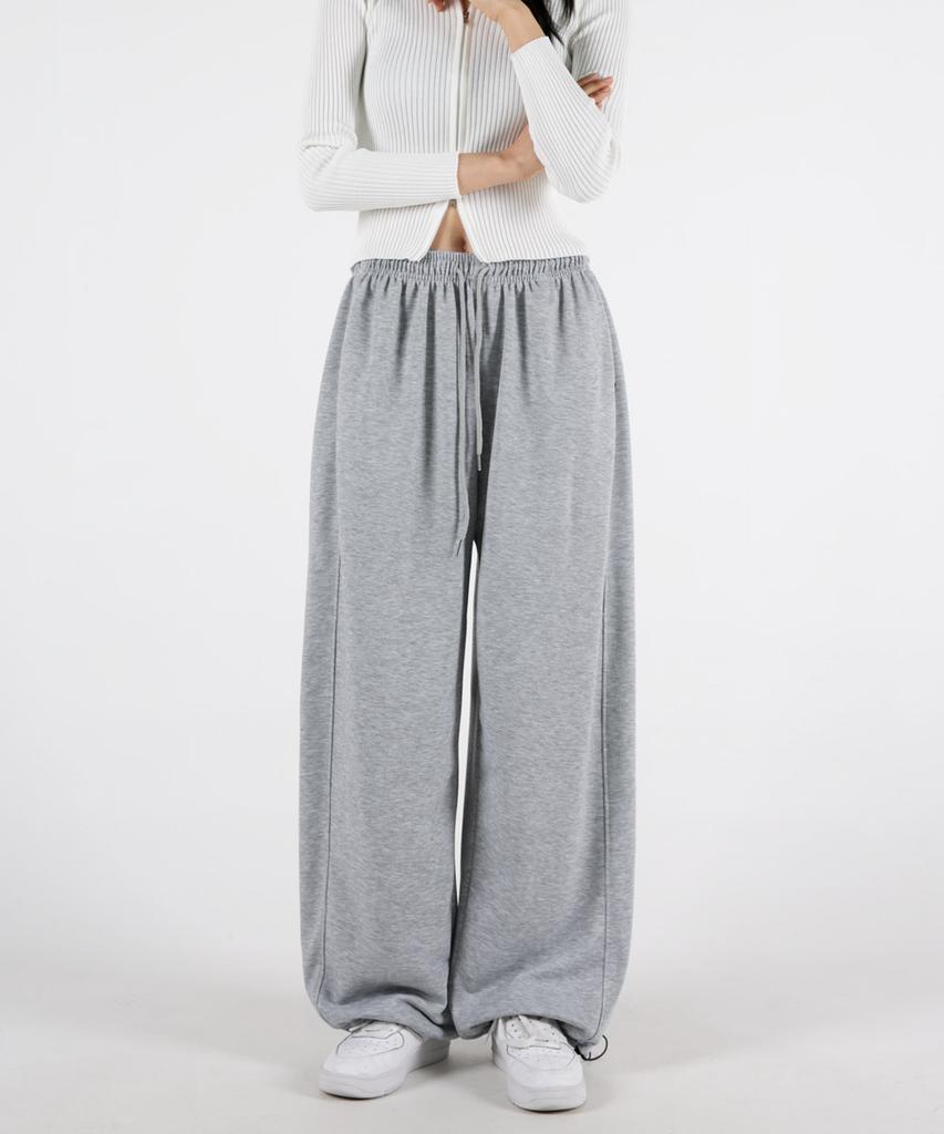 UMM Women'S Side-Point Wide Short Long String Pants 4 Colors