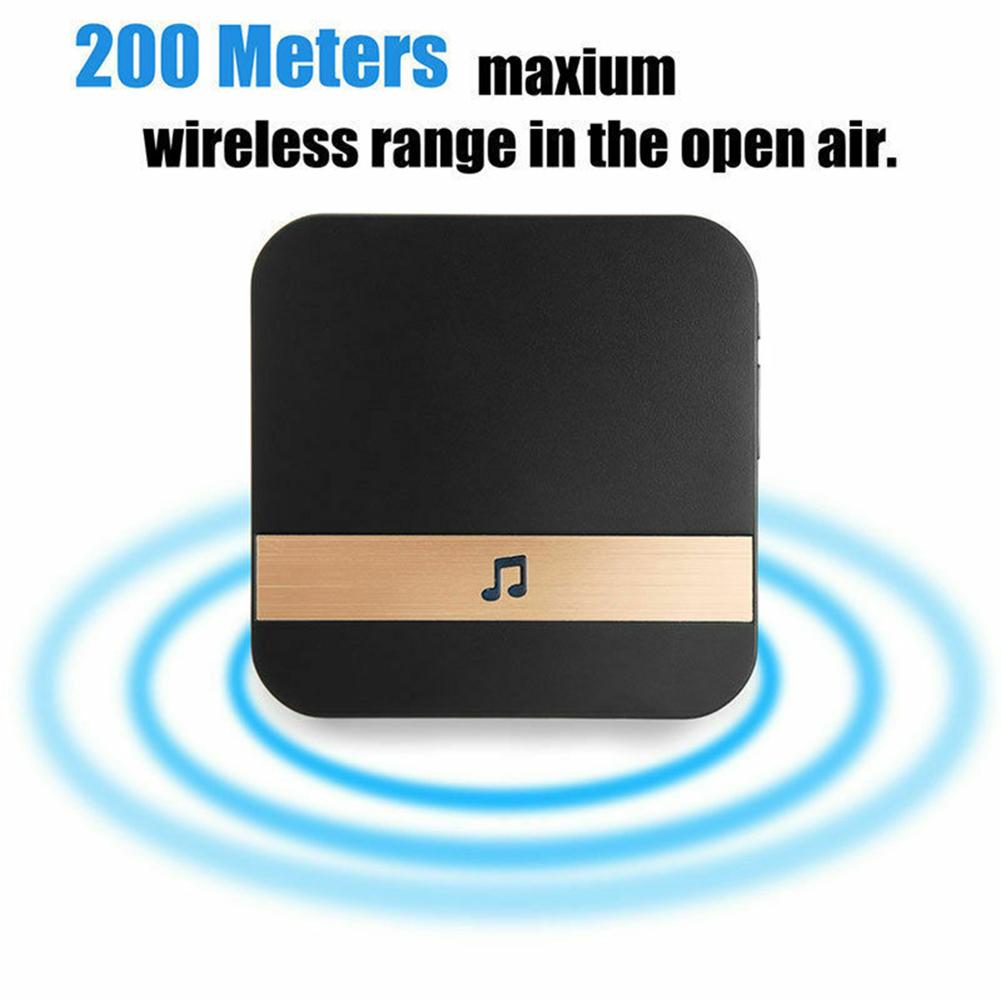 Strong Penetration Door Chime WiFi Doorbell 4-volume Adjustable