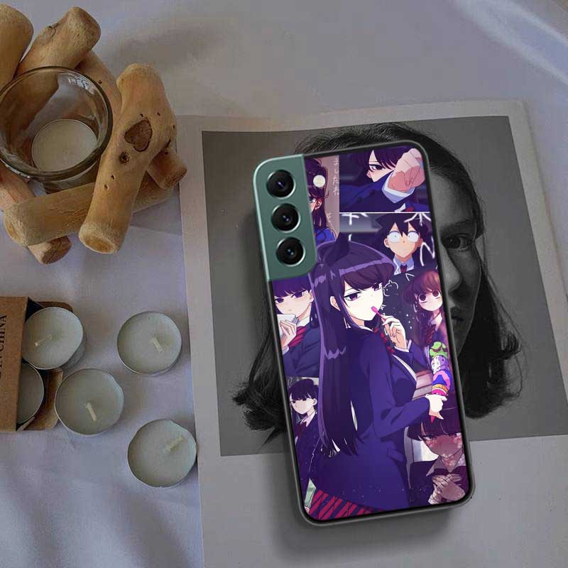 Anime Komi Shouko Cant Communicate Phone Case For Samsung Galaxy Note 20 Ultra 10 Lite 9 8 M11 M12 M21 M30S M31 M32 M51 M52 J8 J