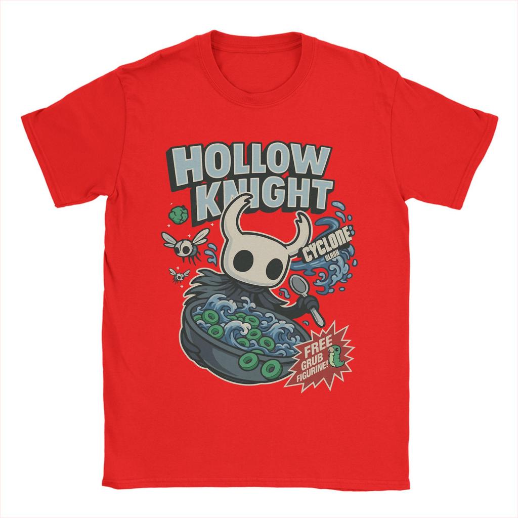 Men's T-Shirts Hollow Knight Cereal Funny Pure Cotton Tee Shirt Short Sleeve T Shirt O Neck Clothing New Arrival