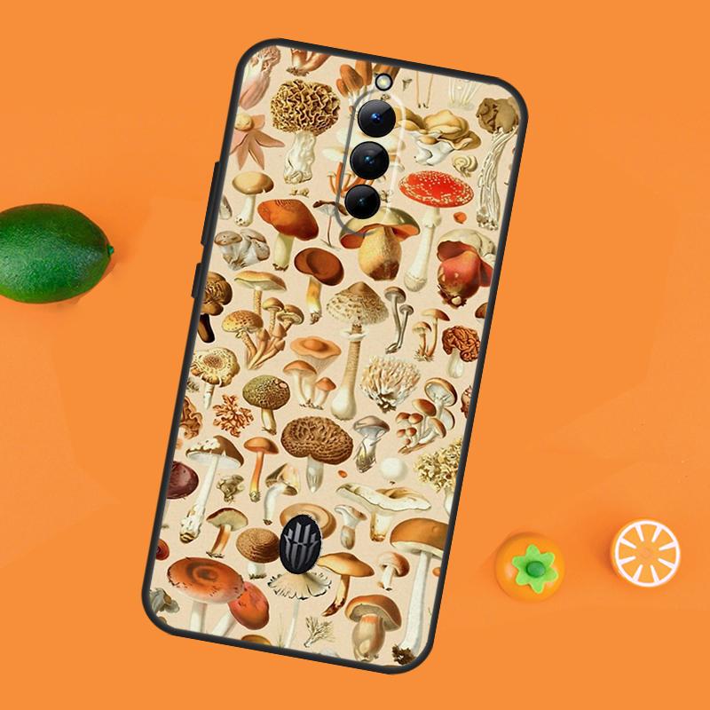 Mushroom Forest Case For ZTE Nubia Red Magic 11 10S 9S 8S 8 9 10 Pro Plus 6 7 6S 7S Pro RedMagic 10 Air Cover