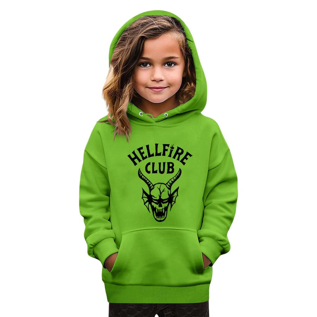 Moda Dziecięca Drukowany Sweter Casualowy z Długim Rękawem i Okrągłym Dekoltem