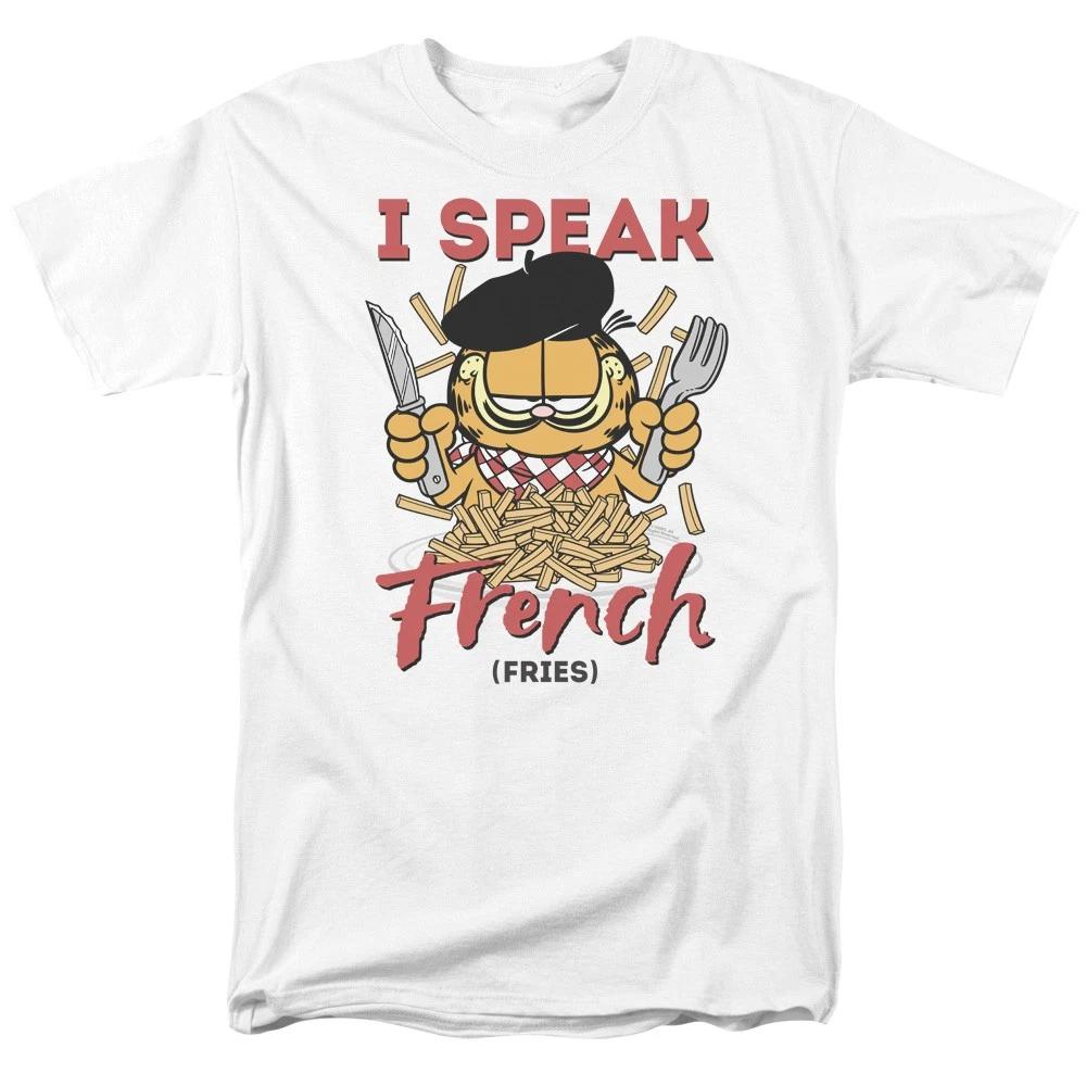 Garfield - Speaking Love - Unisex Short Sleeve Children s T-shirt - White 100