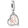 Fc Fine Jewelry Fit Genuine Original Charm Bracelet Genuine Copper Pole Dance Bead For Producing Dancing Girl Lovers Teacher Berloque