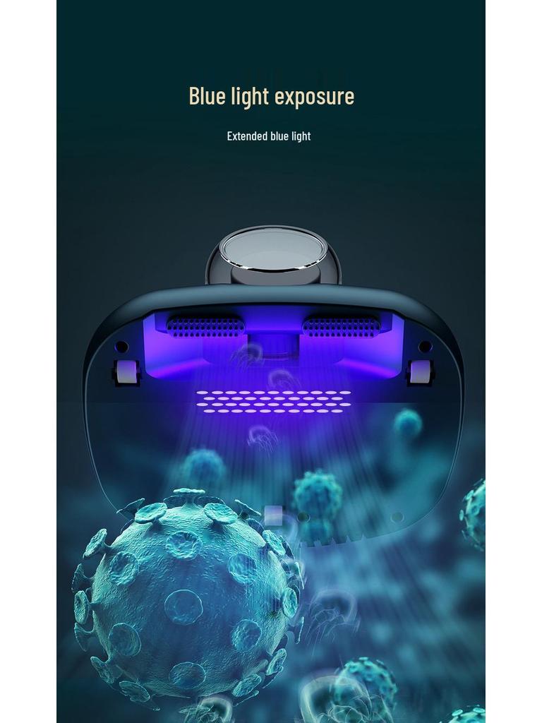 Kabelloser USB-Blaulicht-Milbenentferner: Handlicher Multifunktions-Staubsauger für Sofas und Betten