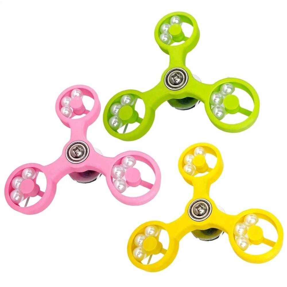 Bissfester Papagei Rotierende Windmühle Schnabelschleifen Interaktiver Papagei Spinner Rad Langlebiger Kunststoff Vogel Interaktives Spielzeug