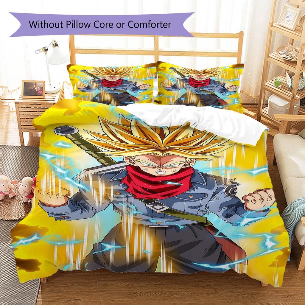 Trunks Pattern Bedding,Quilt Set Quilt Cover Pillowcase Home Birthday Gift (1 * Duvet Cover + 2 * Pillowcase, Without Core)
