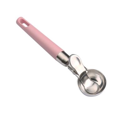 Ice Cream Spoon Stainless Steel Melon Baller Practical Multiuse Kitchen Gadget Easy Operation Long Lasting Fruit Salad Dessert