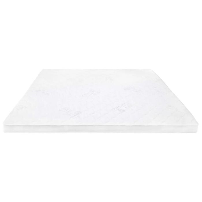 Sur-matelas en mousse de gel - vidaXL - 140x200 cm - Respirant - Soulagement de la pression - Facile à nettoyer
