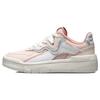 Li Ning Wave SPWV Lite Slip Resistant Abrasion Resistant Low Top Skateboard Shoes Women's Pink Gray White AGCR048-2
