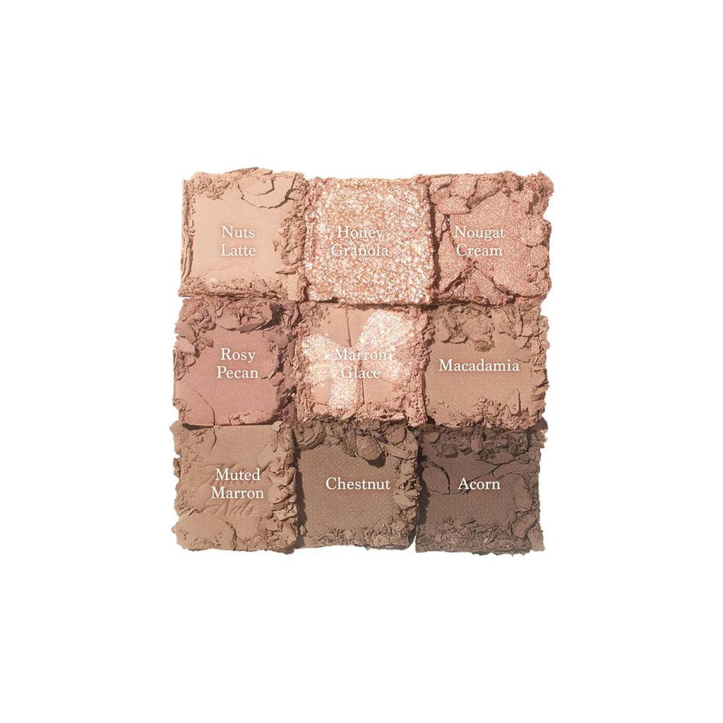 Dasique, Eyeshadow Palette, Soft Nuts, 24 shades, 1 each