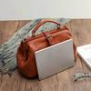 Johnature Retro naturalna miękka skóra bydlęca torebka damska ręcznie robiona torebka o dużej pojemności codzienne torby na ramię
