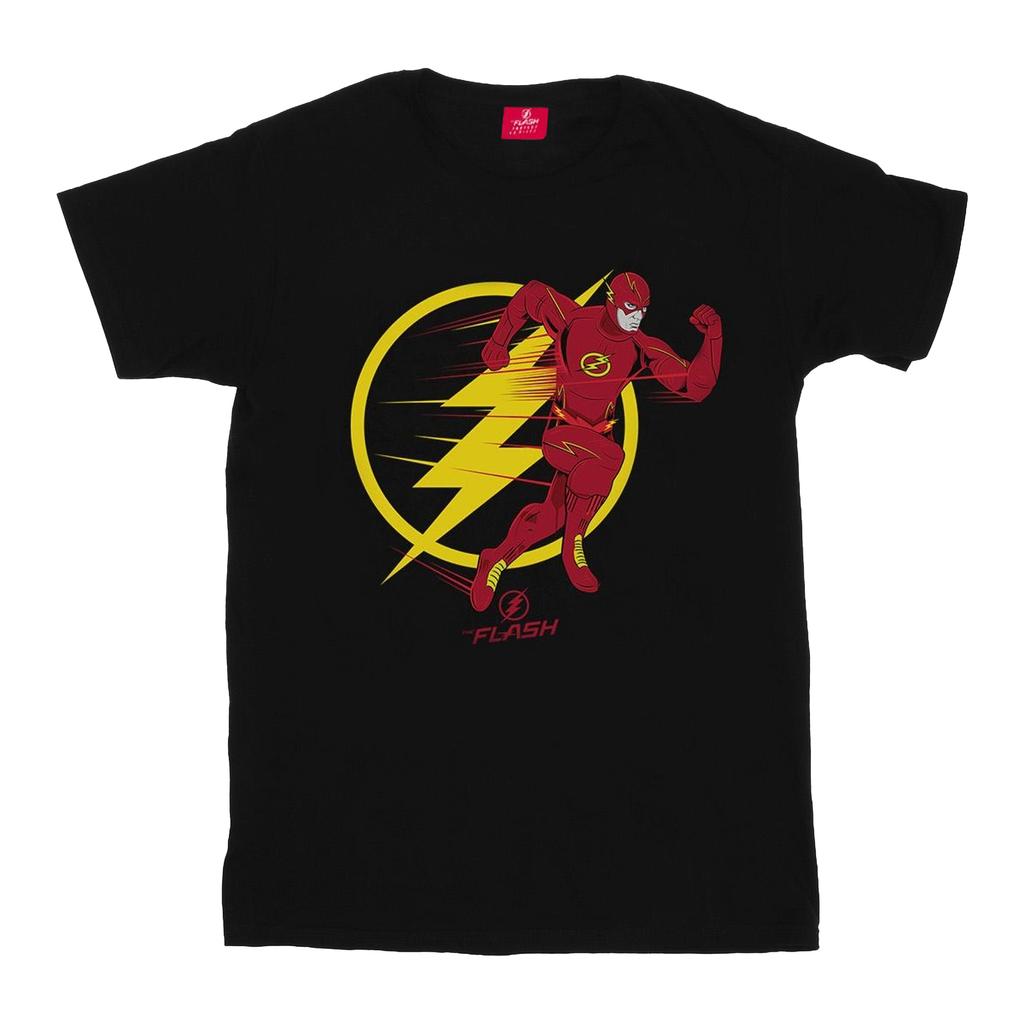 DC Comics Boys The Flash Running Emblem T-Shirt