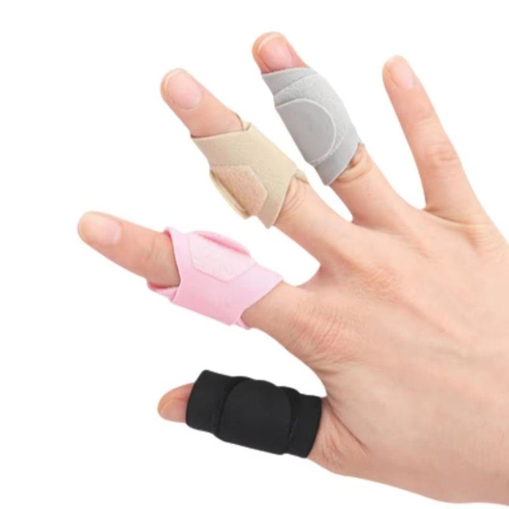 Finger Tape Finger Straightening Corrector Adjustable Finger Sleeve Support  Tennis Sports