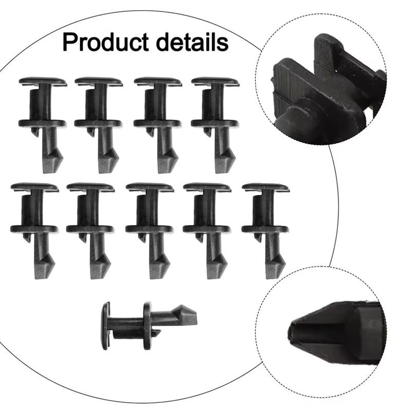 10pcs Car Front Air Intake Retainer Clips Car Windscreen Cowl Trim Fasteners Screw Car Accessories for BMW 5 7 Series E32 E34 Z1