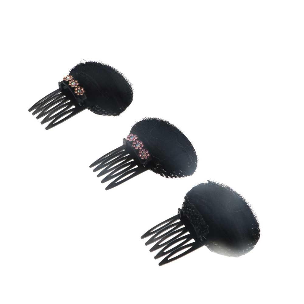 Invisible DIY Hair Styling Tool Flower Hair Base Pluffy Bun Bump It Up Volume Hair Base  Daily
