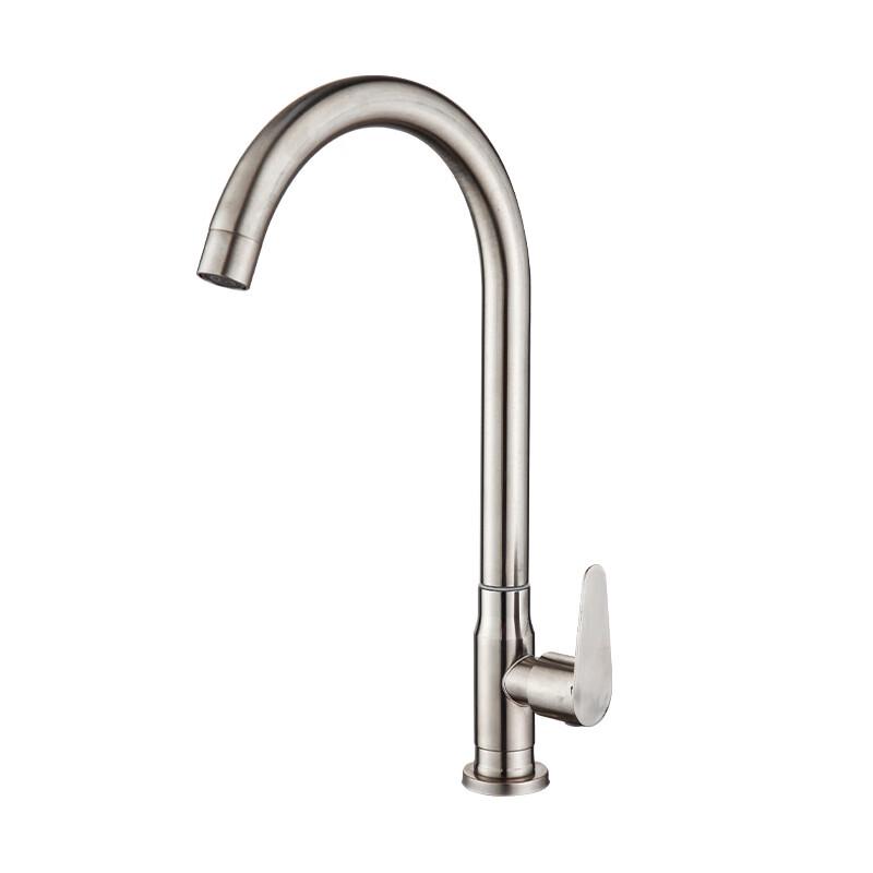 Furonghua Household Kitchen Stainless Steel Single Cold Faucet