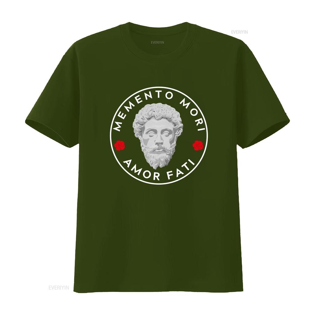 Marcus Aurelius Memento Mori Amor Fati Tričko Římský Císař Filozofie Inspirované Promoce Pro Ni A Jeho Vintage Vypraná