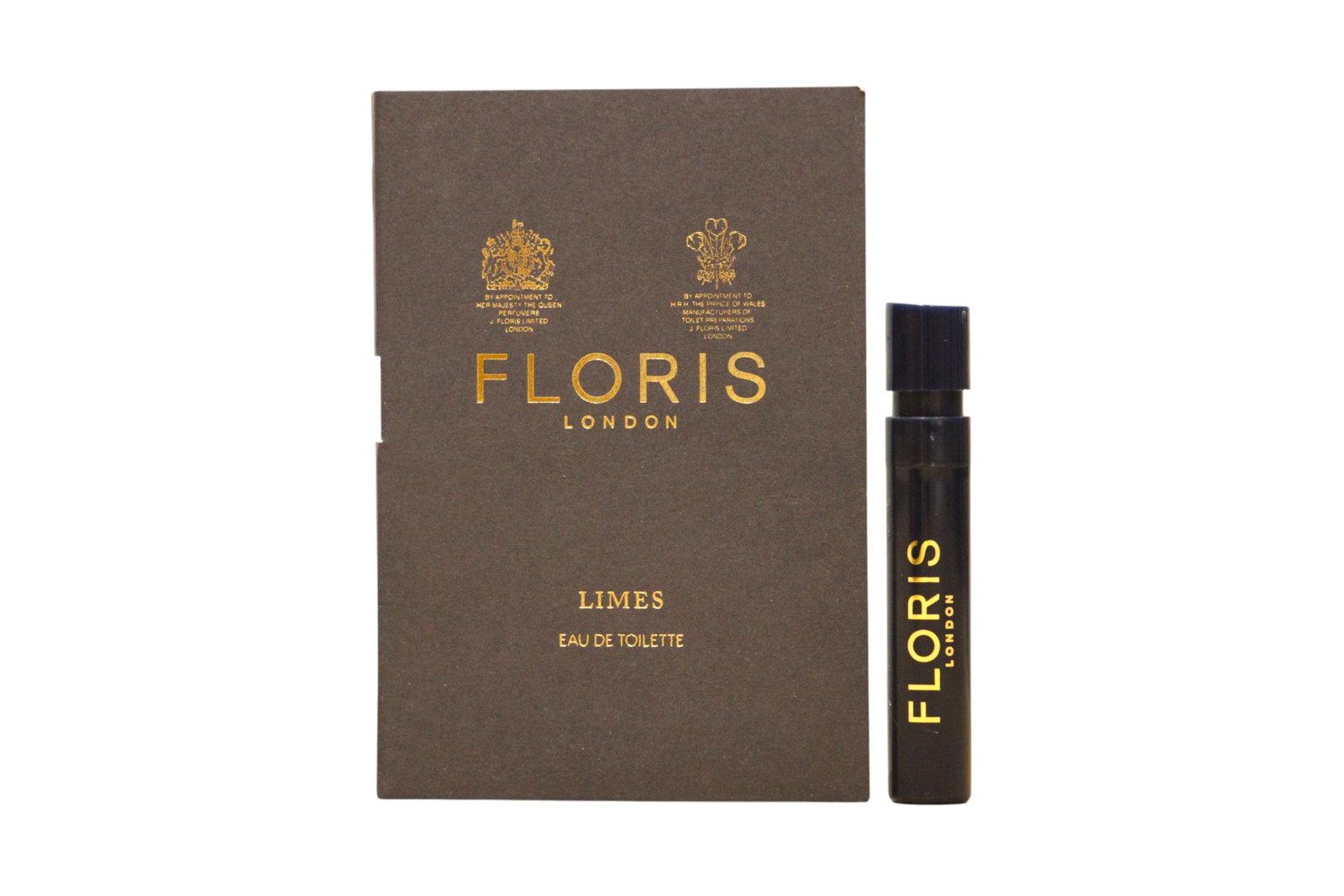 Floris Of London, Limes, Eau De Toilette, Unisex, 1,2 ml *Proberöhrchen