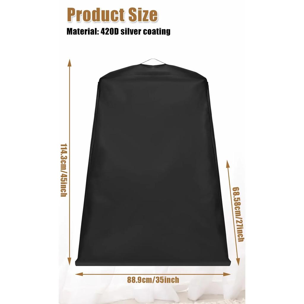 Pizza Oven Cover for Ninja OO101 Woodfire 8-in-1 Outdoor Pizza Oven Oxford Cloth Waterproof Dustproof Covers BBQ Acssories