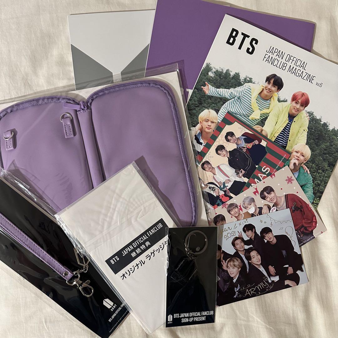 

[USED] BTS FUNCLUB MAGAZINE Membership Benefits Renewal Benefits
