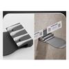 Aluminum Zinc Zinc Alloy Bathroom Pedals Wall Mounted Shower Footstool Stable Shower Foot Rest  Shaving