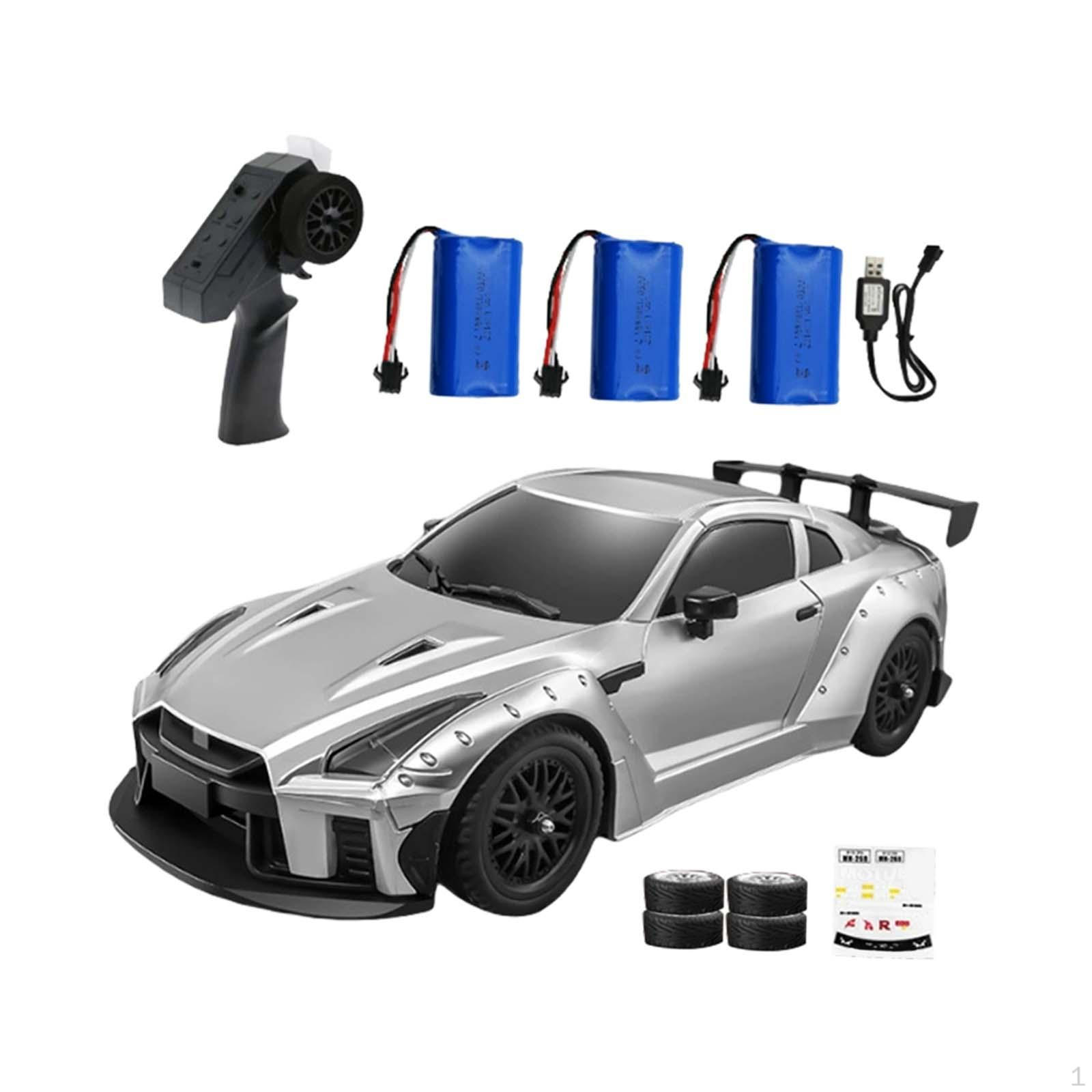 

1:16 RC Drift Car Remote Control Birthday Gift with Light 20 km/H High Speed