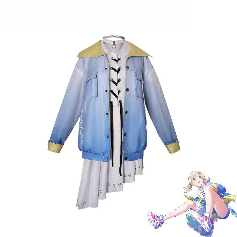 Project Sekai Cosplay Costume For Girls With Polyester Fabric For Anime And Game Role Play