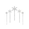Alloy Snowflake Headgear Rhinestone Jewelry Fashion Autumn and Winter Ladies Diamond Hairpin Set