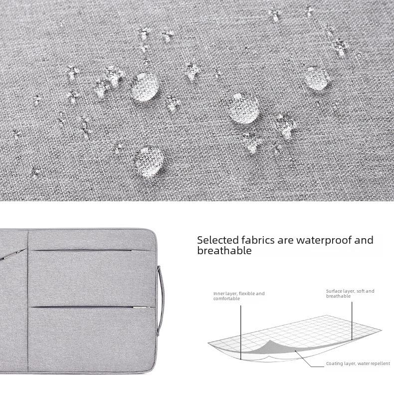 Canvasartisan Aktentasche für 13" MacBook Pro - Tragbare 15" Laptop-Innentasche