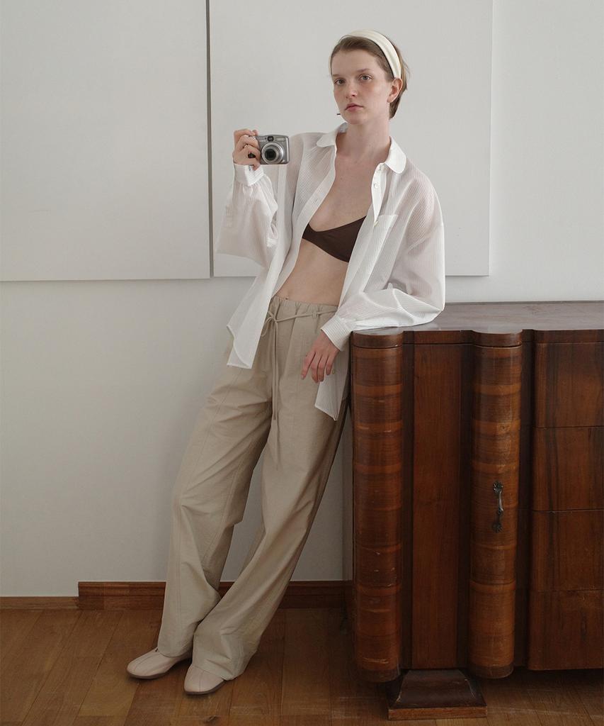 Keulloleu Cotton Drawstring Pants - 4 Colors