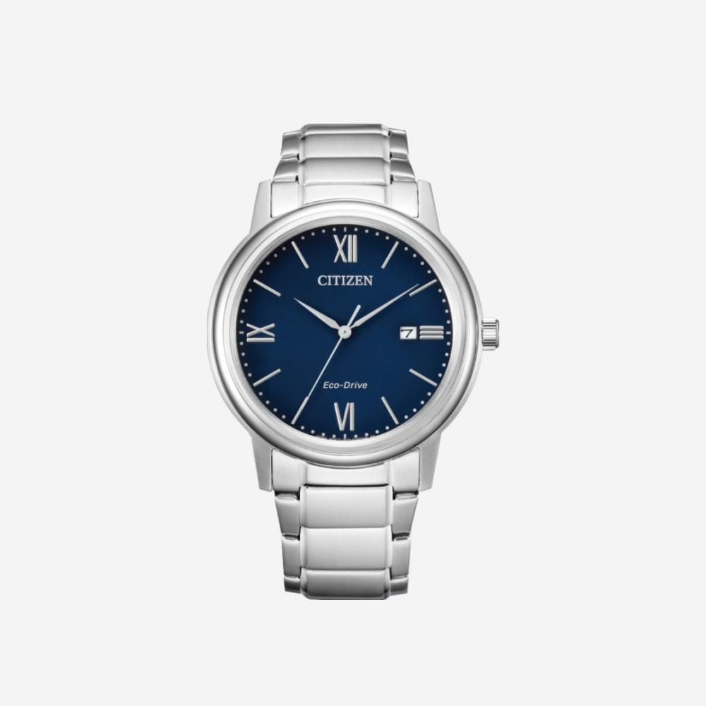 

Citizen Eco Drive 41,4 мм, нержавеющая сталь, синий, серебристый