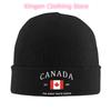 Canada Flag Skullies Beanies Caps Unisex Winter Warm Knitting Hat Unisex Women Street Adult Canadian Patriotic Pride Bonnet Hats