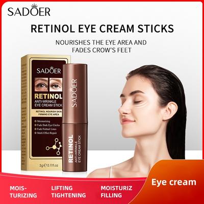 SADOER Retinol Series Eye Cream Stick Eye Cream Moisturizes and Nourishes the Eyes