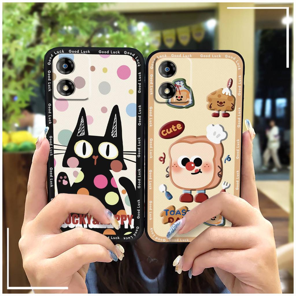 Protective Silicone Phone Case For MOTO E13 Anti-dust Waterproof Soft Case Durable Cartoon Back Cover Full Wrap Graffiti
