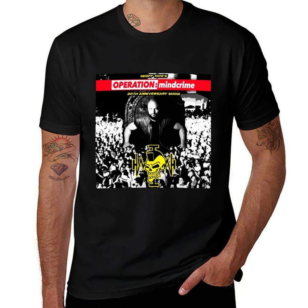 Queensryche band T-Shirt Sporty Breathable Short Sleeve T-Shirt