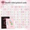 Positive Affirmations Cards 60 Pieces Daily Inspirational Affirmations For Women Quote Spiritual Self Care Products For Goal