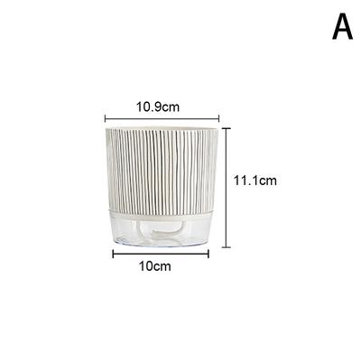 Transparent Self-Watering Plants Pot With Water Container Flower Pot Green Plants Succulent Planter For Garden Home Bonsai Decor