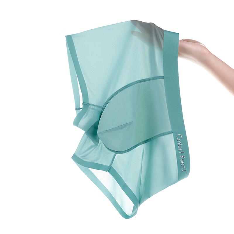 Cmierf Kuect Men's Mesh Breathable Ultra-Thin Underwear 3-Pack