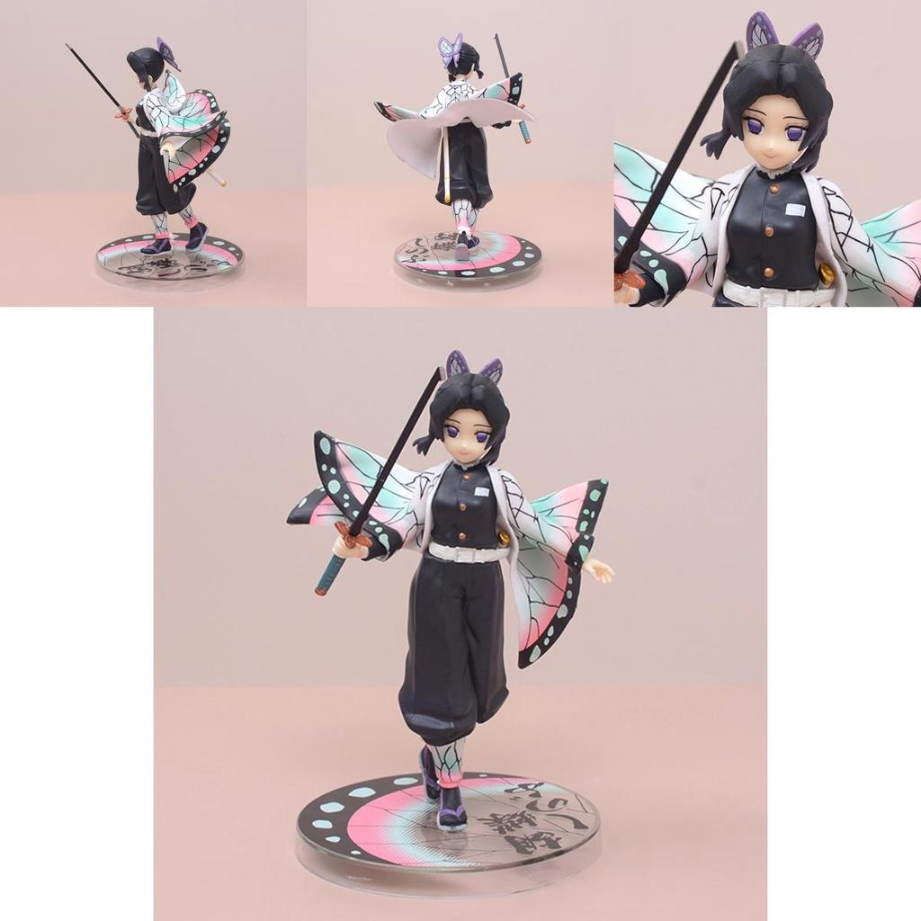 17.5cm Kochou Shinobu Demon Slayer Pvc Action Figure Collectible Cake Topper
