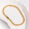 10 Colors Luxury CZ Tennis Cubic Zirconia Gold Silver Color Iced Out Chain Bracelet Bling Jewelry for Women Party Gift