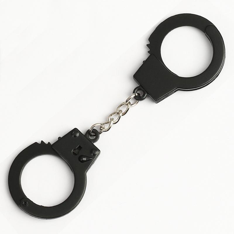 Keychain Handcuff Model Car Keyring Backpack Pendant Accessories