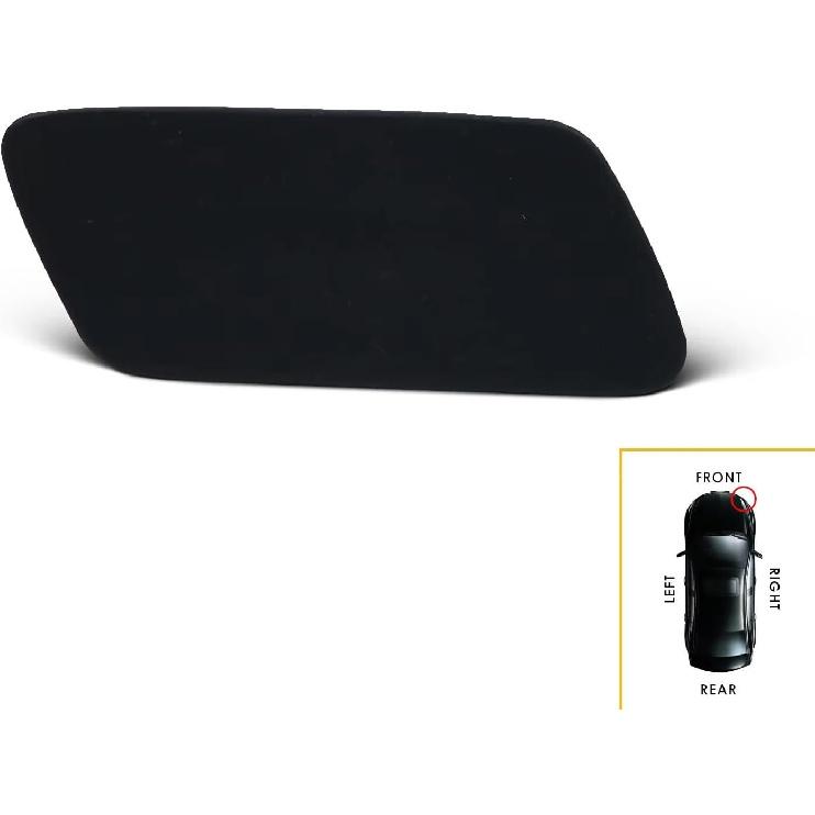 Headlight Washer Nozzle Compatible With VW For Passat For B7 2011 2012 2013 2014 2015 Bumper Headlight Washer Cap Cover 3AA955109 3AA955110(Right