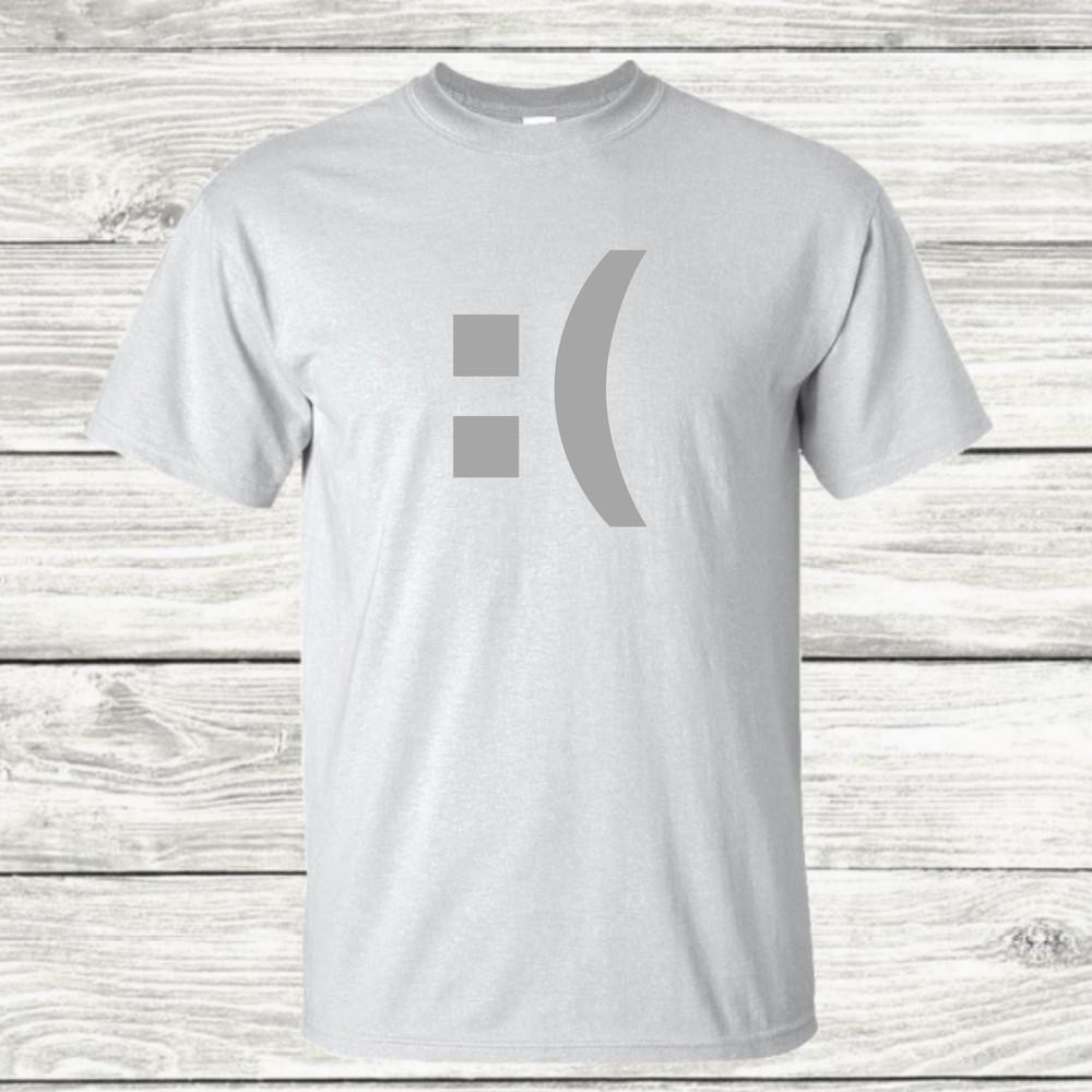 Frown, Unhappy Face :( - Graphic T-Shirt Unisex T-Shirt S
